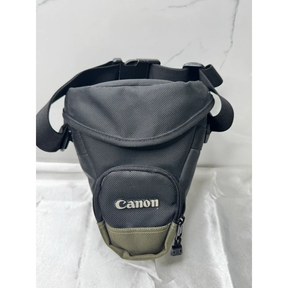 Canon Zoom Pack 1000 Camera Bag Top-Load Holster Crossbody Shoulder Case Black